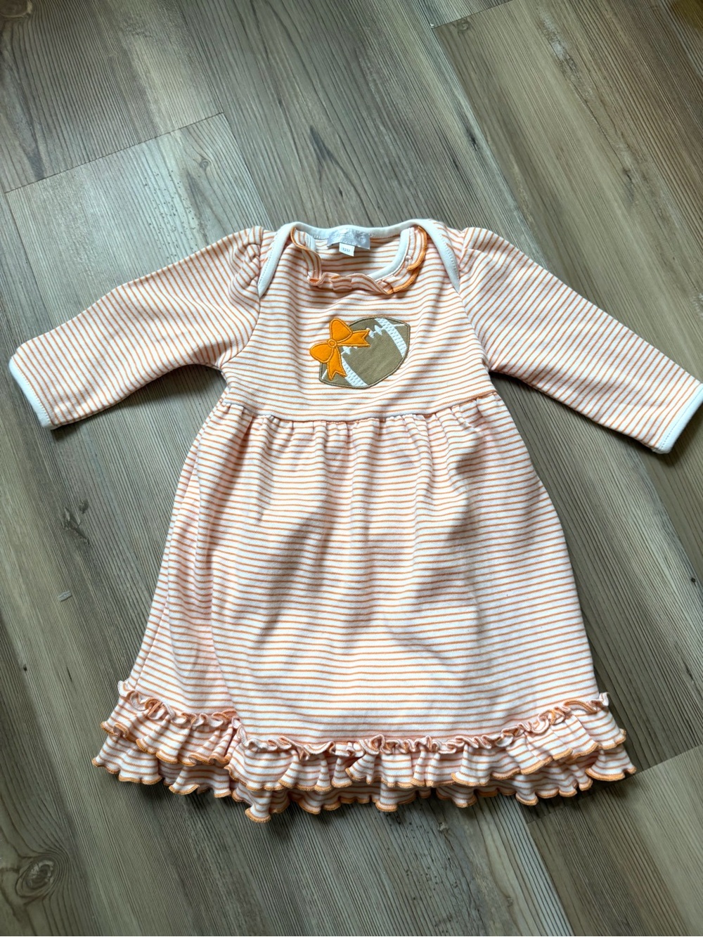 Magnolia baby 12m University of Tennessee ruffle football dress